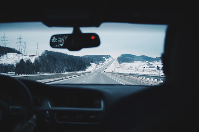 運転中の画像